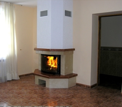 Камин Firenze, топка Emeraude (Supra)